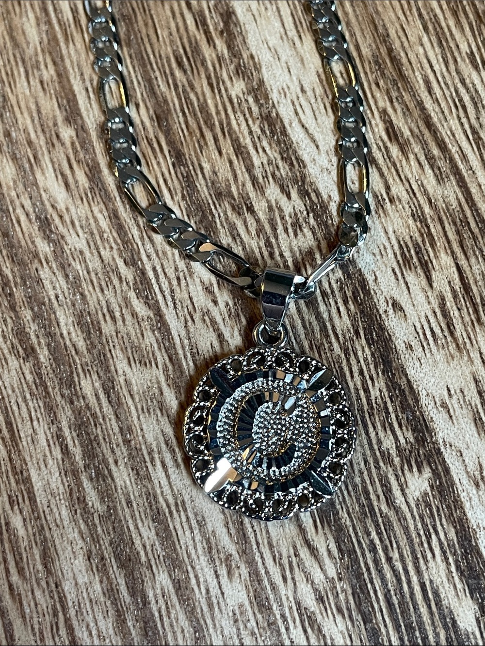 Silver Initial "C" Necklace